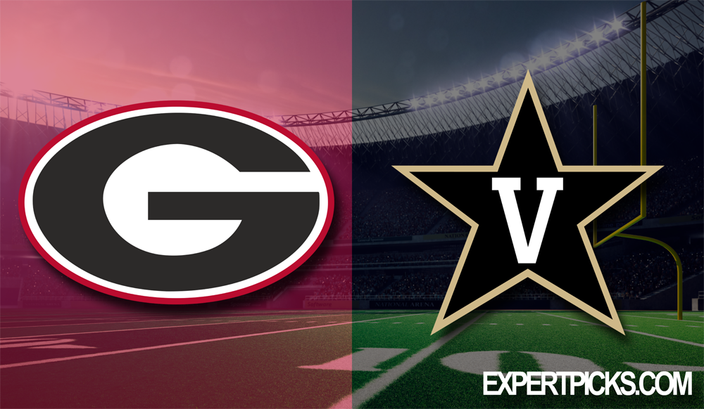 college football georgia bulldogs vanderbilt commodores
